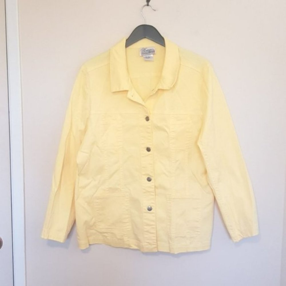 COPY  Vintage yellow oversize chore jacket